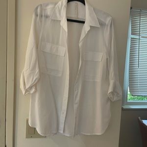 The Group by Babaton white button up